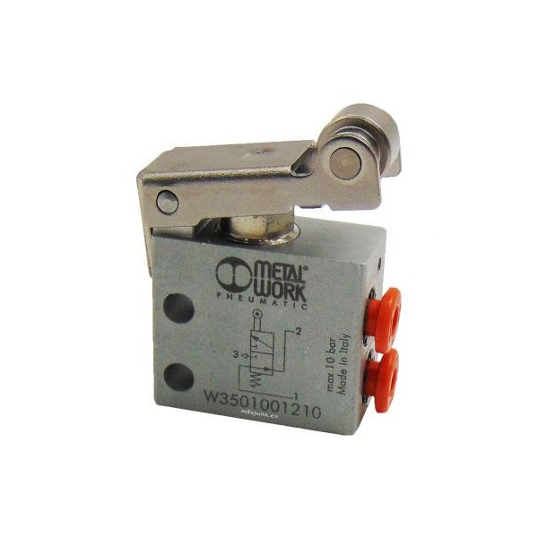 Distributeur pneumatique commande électrique 3/8 5/3 centres fermés 110 Vac - Metal Work