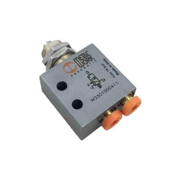 Distributeur pneumatique commande électrique 3/8 5/3 centres fermés assistés 24 Vdc - Metal Work