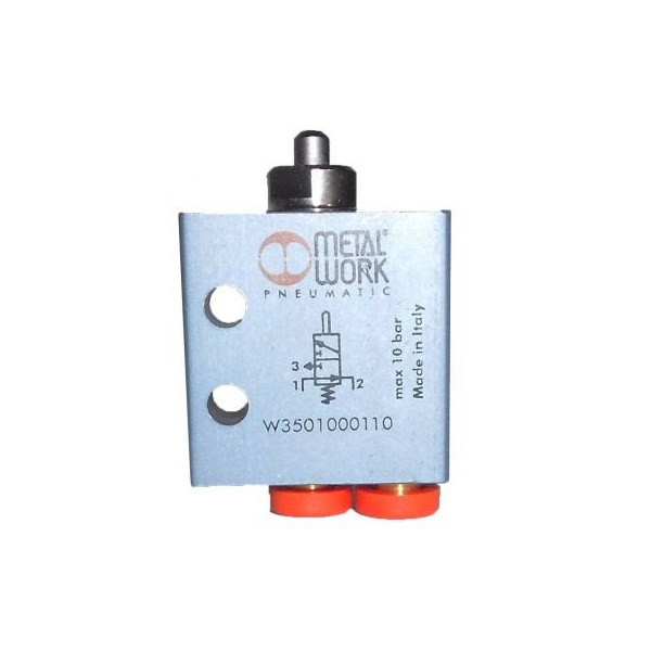 Distributeur pneumatique commande électrique 3/8 différentiel bistable 5 voies 24Vdc - Metal Work
