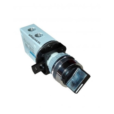 Bouton poussoir sélécteur pneumatique avec Distributeur - Mindman Bouton poussoir sélécteur pneumatique avec Distributeur - Mindman