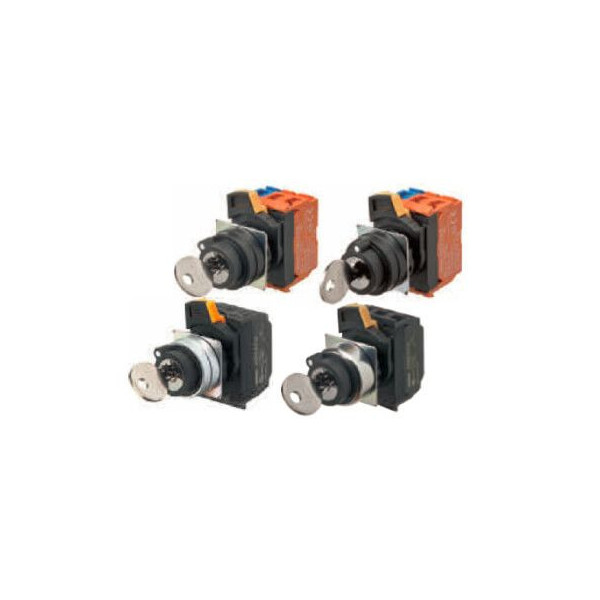 Interrupteur de sélection à clé de 22 mm de dia. avec options de cadran omron maroc