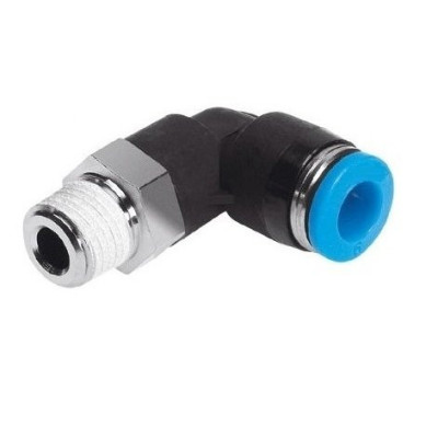 Raccord pneumatique enfichable coudé R 1/4-6 mm, IQS standard XCPC