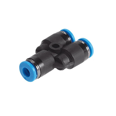 Raccord pneumatique enfichable en Y 8 mm-4 mm, IQS standard XCPC