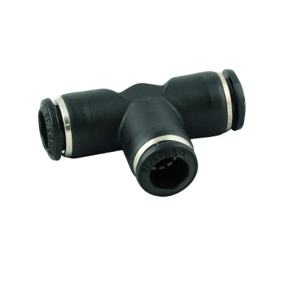 Raccord pneumatique enfichable en T 14 mm-14 mm, IQS standard AIGNEP