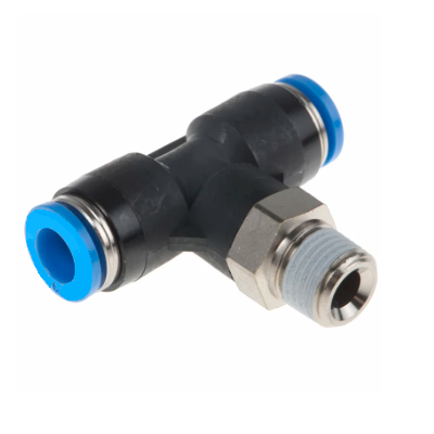 Raccord pneumatique enfichable en T G 3/8-16mm, IQS standard XCPC
