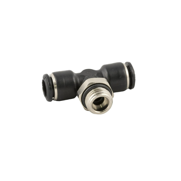 Raccord pneumatique enfichable en T G 1/2-10mm, IQS standard AIGNEP