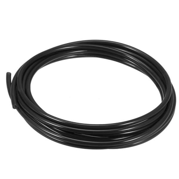 tuyau pneumatique flexible en polyuréthane 14 x 10 mm, noir
