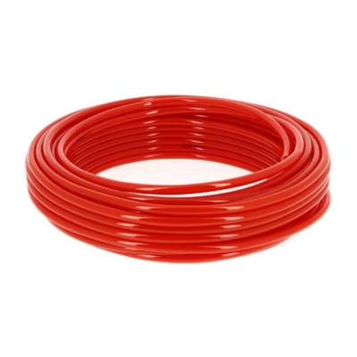 tuyau pneumatique flexible en polyuréthane 10 x 6,5 mm, rouge