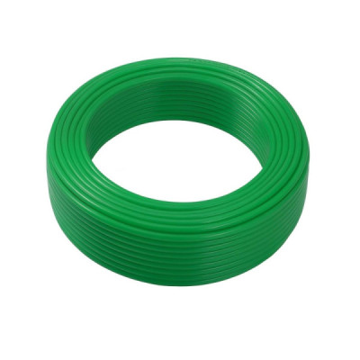 tuyau pneumatique flexible en polyuréthane 6 x 4 mm, vert