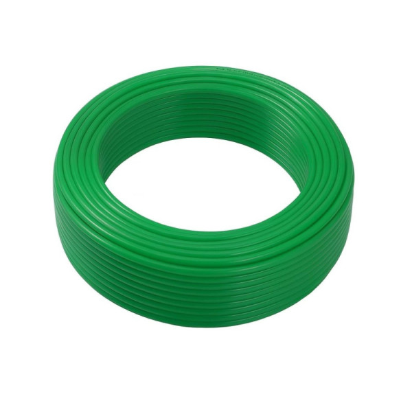 tuyau pneumatique flexible en polyuréthane 6 x 4 mm, vert