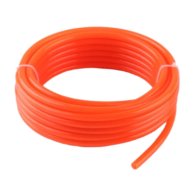 tuyau pneumatique flexible en polyuréthane 10 x 6,5 mm, orange