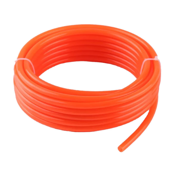 tuyau pneumatique flexible en polyuréthane 12 x 8 mm, orange