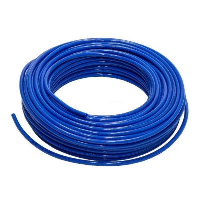 tuyau pneumatique flexible en polyuréthane 3 x 2 mm, bleu