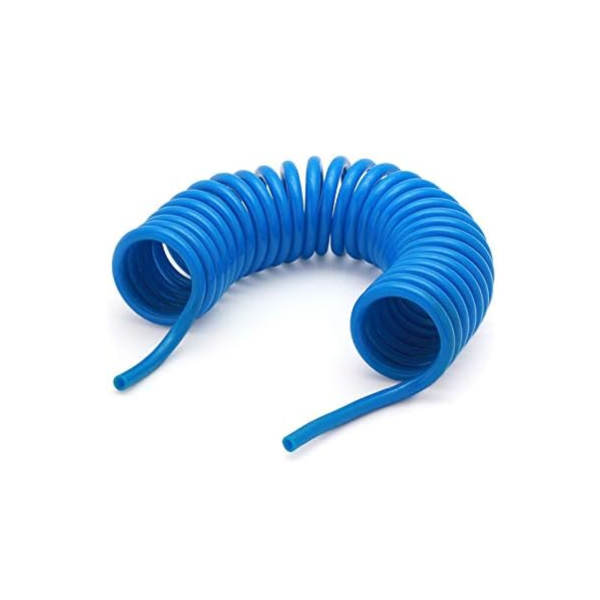 Tuyau spirale en polyuréthane 2,5x4 4 mètres bout droit - Mebra 