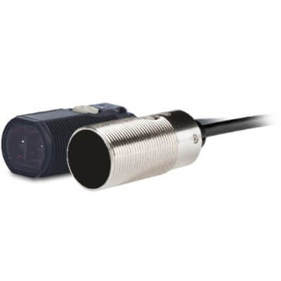 Capteur photoélectrique de détection d'objets transparents avec boîtier M18 omron maroc