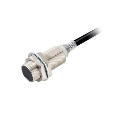 Détecteur de proximité inductif, nickel-laiton, corps long, m18, blindé, 8 mm, dc, 3 fils, pnp nonc, io-link com2, 2 m précâblé
