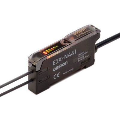 Amplificateur à fibre numérique avec réglage par potentiomètre omron maroc