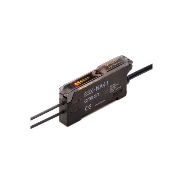 Amplificateur à fibre numérique avec réglage par potentiomètre omron maroc