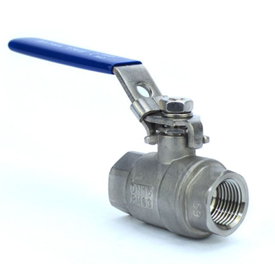Vanne à boisseau sphérique monobloc en inox G1 1/4 DN32