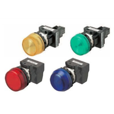 Voyants IP66 de 22 mm indiquant l’état de la machine et des processus sur des panneaux de commande. omron maroc