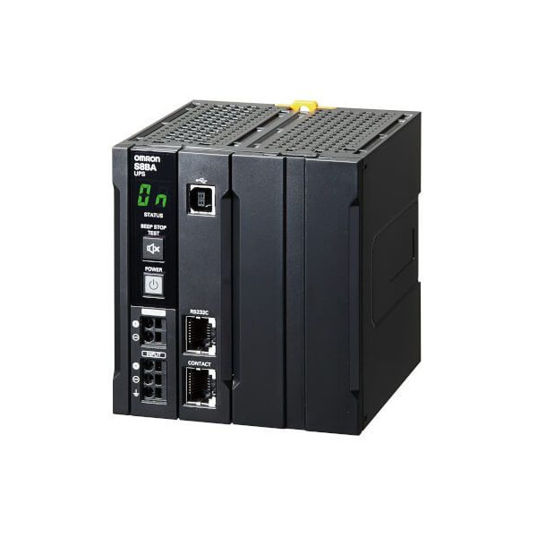 Système d'alimentation sans coupure c.c.-c.c. compact avec rail DIN omron maroc