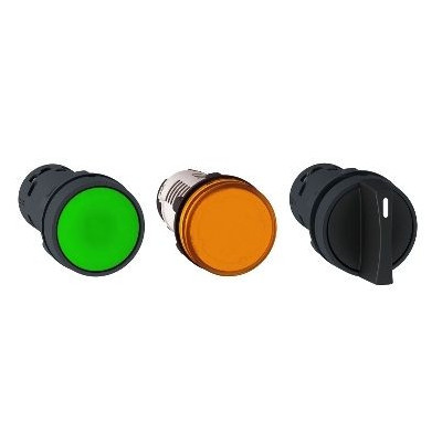 Unités de commande et de signalisation monolithiques en plastique pour montage au diamètre de 22 mm. schneider electric maroc pr