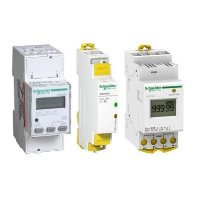 Compteurs d'énergie monophasés modulaires. schneider electric maroc prix casablanca
