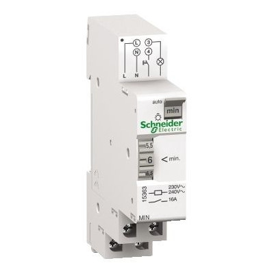 Minuteries modulaires pour l'éclairage MIN, MINs, MINp, MINt. schneider electric maroc prix casablanca