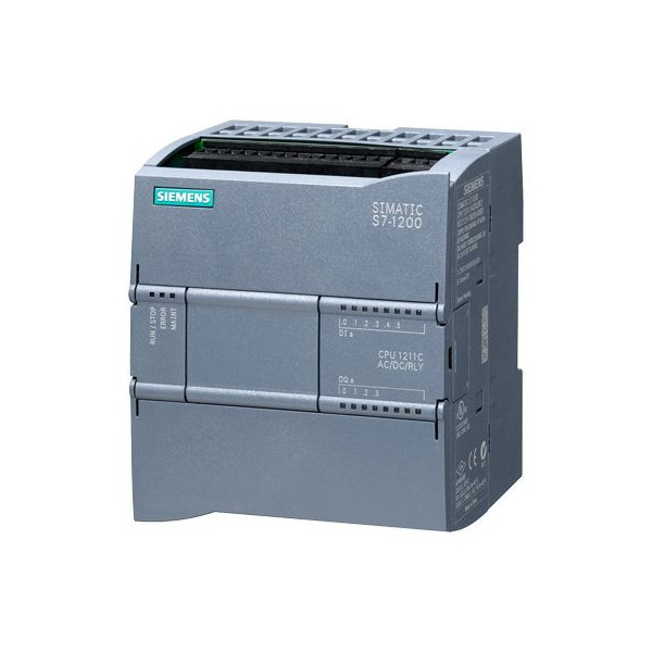 6ES7211-1BE40-0XB0  CPU 1211C, AC/DC/RELAY 230 V 6E/4S TOR – 2E ANA,