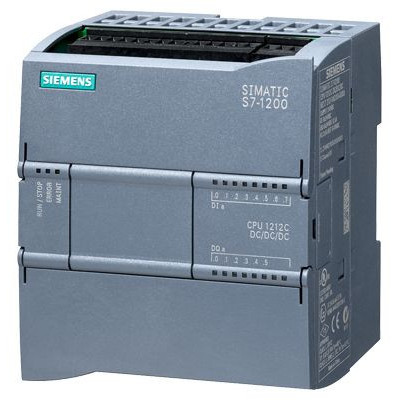 6ES7212-1AE40-0XB0, CPU 1212C,DC/DC/DC , 24 V 8E/6S TOR – 2E ANA 6E...