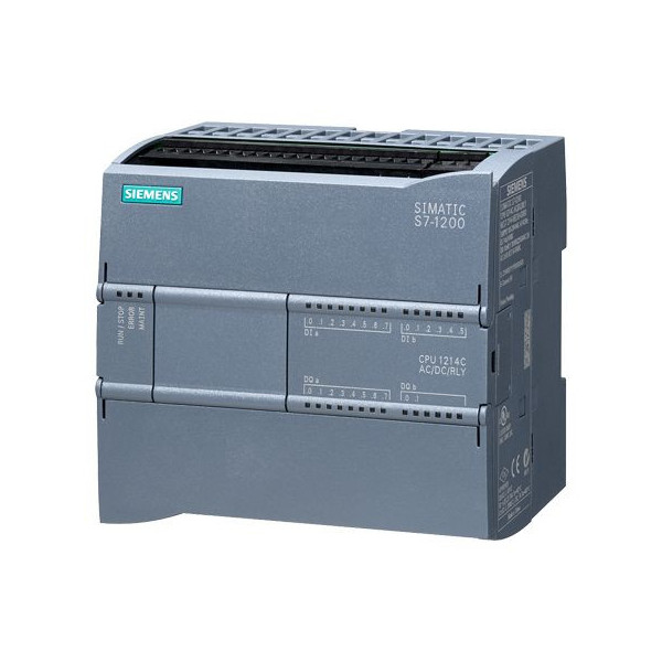6ES7214-1BG40-0XB0 , CPU 1214C, AC/DC/RLY,230 V 14E/10S TOR – 2E ANA