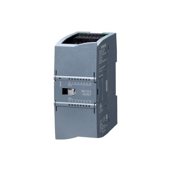 6ES7223-1PH32-0XB0 Siemens S7-1200, DIGITAL I/O SM 1223, 8 DI / 8 DO Relais