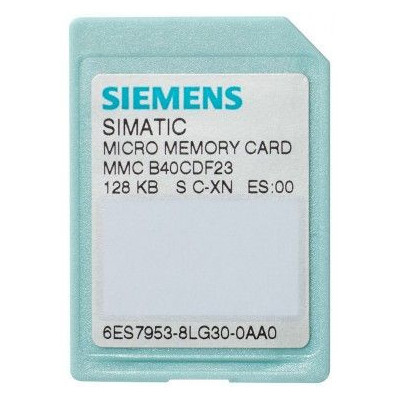6ES7953-8LG30-0AA0 Siemens S7, MMC FOR S7-300/C7/ET 200, 128 KB 6ES...