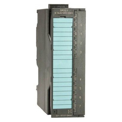 6ES7321-1FF10-0AA0 Siemens S7-300, DIGITAL INPUT SM 321, 8 DI, 120V...