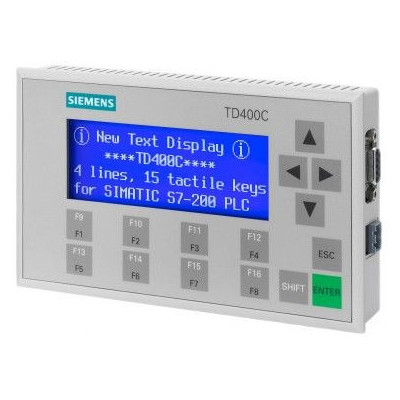 6AV6 640-0AA00-0AX1 Siemens TD400C TEXTDISPLAY, 4 LIGNES POUR Siemens S7-200