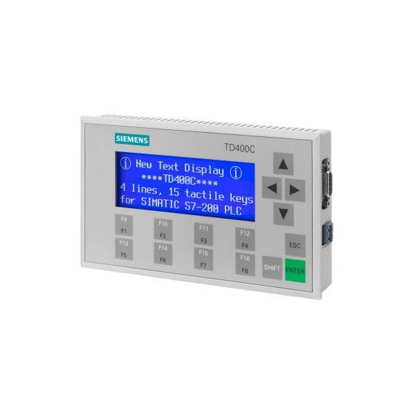 6AV6 640-0AA00-0AX1 Siemens TD400C TEXTDISPLAY, 4 LIGNES POUR Siemens S7-200