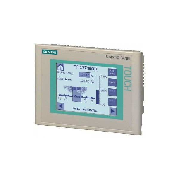 6AV6 640-0CA11-0AX1 Siemens TP177MICRO, Siemens PUPITRE TACTILE POUR Siemens S7-200, ECRAN STN MODE BLEU 5,7"