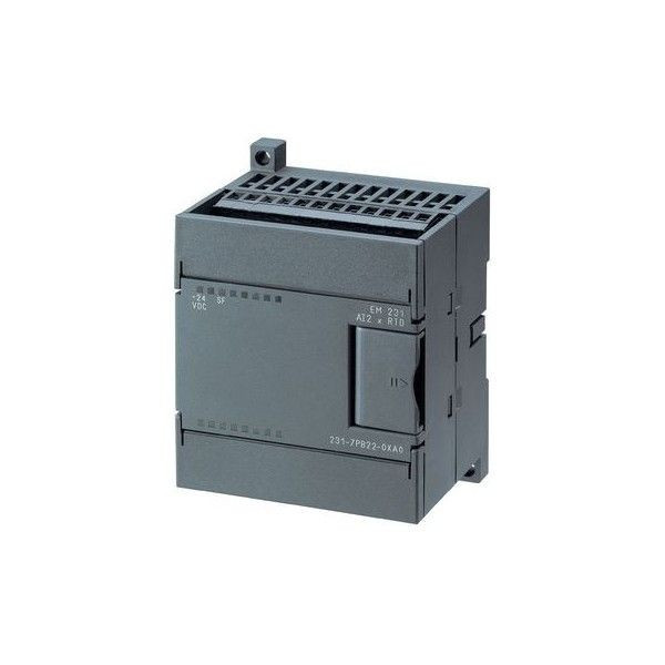 6ES7231-7PB22-0XA0 Siemens S7-200, ENTREES ANALOGIQUE EM 231, 2EA, PT100/200/500/1000/ 10000, NI100/120/1000, CU10, resistance