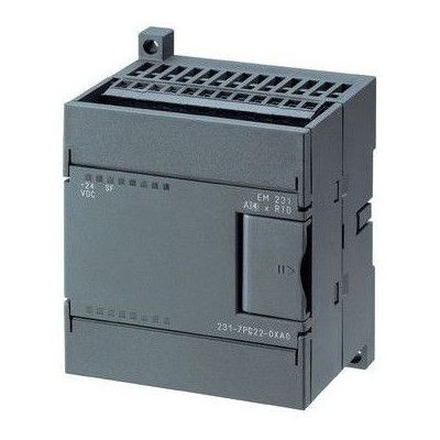 6ES7231-7PC22-0XA0 Siemens S7-200, ENTREES ANALOGIQUE EM 231, 4EA PT100/200/500/1000/10000, NI100/120/1000, CU10, 14 GOST, resi
