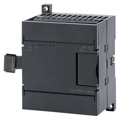 6ES7231-7PD22-0XA0 Siemens S7-200, ENTREES ANALOGIQUE EM 231, 4EA +/- 80 mV ET thermocouples, types j, k, s, T, R, E, N