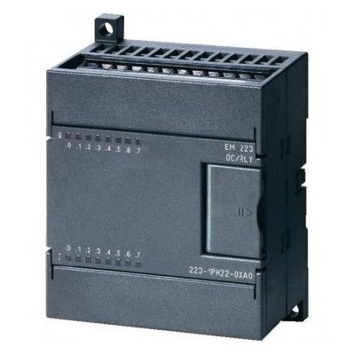 6ES7223-1PH22-0XA0 Siemens S7-200, ENTREES / SORTIES TOR EM 223, 8E TOR 24V CC, 8S TOR RELAIS