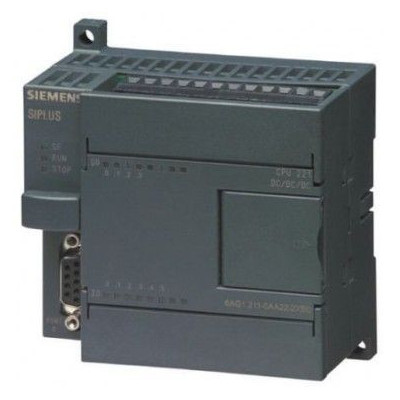 6ES7211-0BA23-0XB0 Siemens S7-200, CPU 221 AUTOMATE COMPACT, ALIMENTATION CA, 6E TOR CC / 4S TOR A RELAIS
