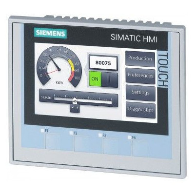 6AV2 124-2DC01-0AX0 Siemens HMI KTP400 COMFORT, COMFORT PANEL, TOUCH AND KEY OPERATION, 4" WIDESCREEN-TFT-DISPLAY