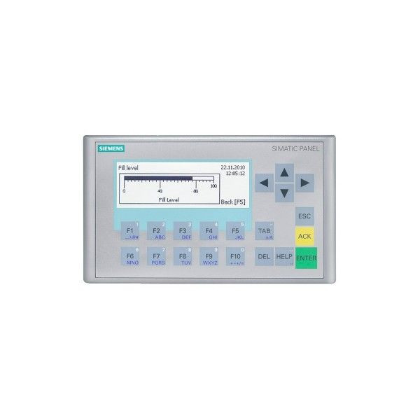 6AV6647-0AH11-3AX0 Siemens HMI KP300 BASIC MONO PN, BASIC PANEL, KEY OPERATION, 3" FSTN LCD DISPLAY