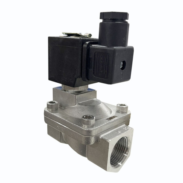 Electrovanne inox 3/4 2/2 110Vac 22VA  normalement fermé  INOX FKM