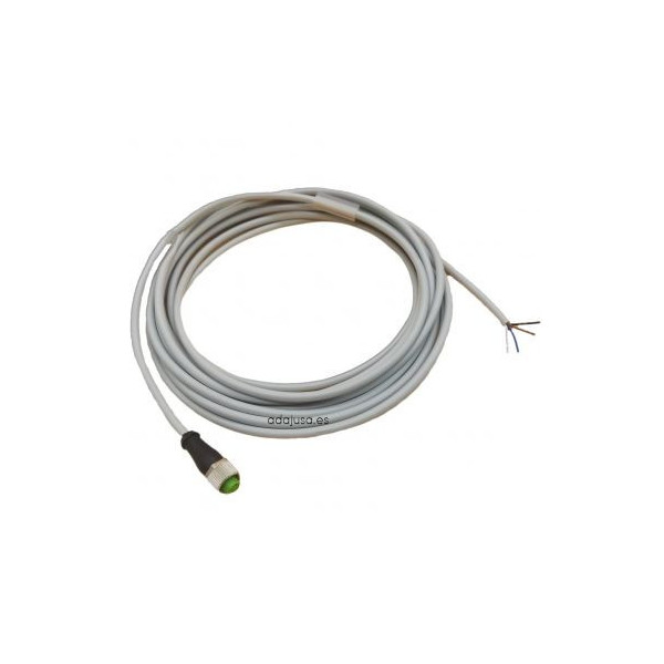 Capteur 4 fils avec connecteur M12 femelle  5m