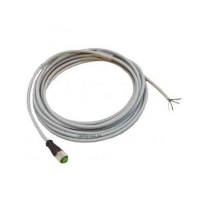 Capteur 4 fils avec connecteur M8 femelle 10 m