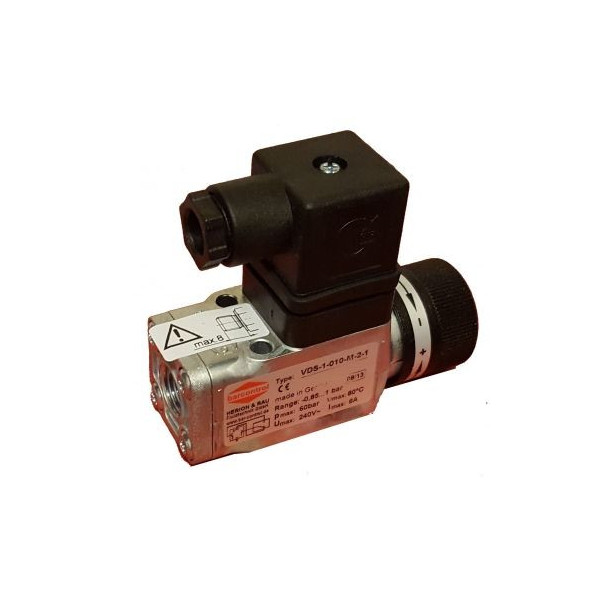 Vacuostat réglable 1/4" avec connecteur
