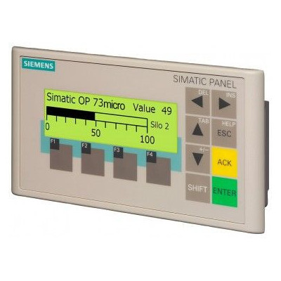 6AV6 640-0BA11-0AX0 Siemens OP 73MICRO, PUPITRE OPERAT  POUR Siemens S7-200, ECRAN LCD GRAPHIQUE 3"