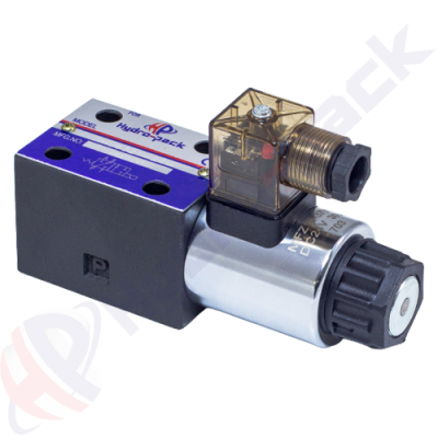 Distributeur hydraulique commande électrique seule bobine NG6 (CETOP 3), RH06101 , 60 L/min, 24 V